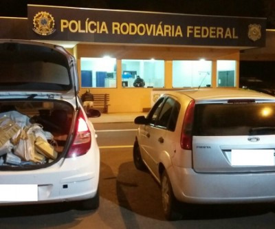 PRF de Três Lagoas prende cinco integrantes de organização criminosa e intercepta 290 kg de maconha