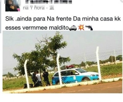 Apologia ao crime contra a PM resulta na apreensão de menor no Novo Oeste 