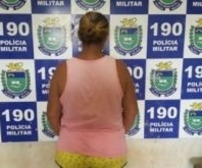 Suspeita de tráfico de drogas é presa pela Força Tática