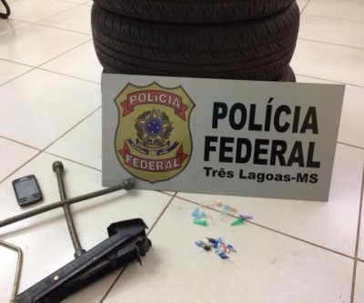 Quadrilha tentou vender pneus e rodas de carro furtado da PF pela internet