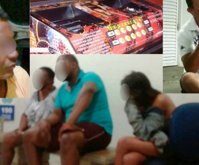 Aliciamento de menor, foragido, tiros de borracha. Tudo na mesma ocorrência