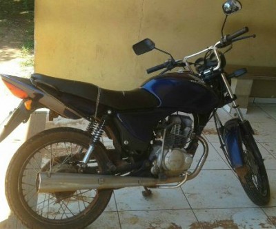 Homem localiza moto furtada nas proximidades de sua casa