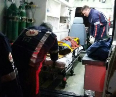 Garoto cai da ponte ferroviária no Jupiá e precisa ser atendido pela Viatura Alfa do SAMU