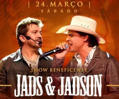 Dupla 'Jads e Jadson' estará presente em evento organizado pelo Rotary Club 