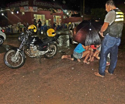 SAMU resgata passageiro de mototaxi no bairro Vila Alegre 