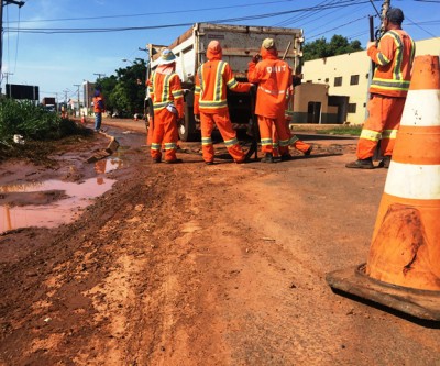 Após publicação de matéria sobre “cratera” na BR-158, DNIT repara o problema em menos de 12 horas 