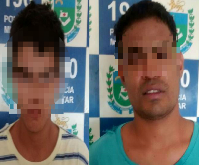 Rotai apreende suspeitos de tráfico de drogas no bairro São João 