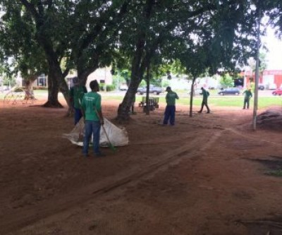 Devido demanda, áreas verdes de Três Lagoas contará com força tarefa aos sábados