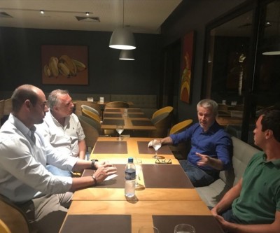 Secretário de Desenvolvimento se reúne com Jorge Abdul para alinhar possível retomada das obras de Shopping