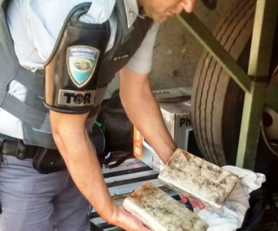 Paraguaio e argentino são presos ao lado de Jupiá com mais de 8 quilos de cocaína