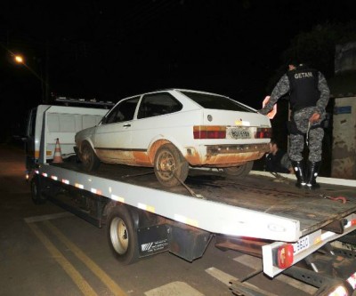 Automóvel levado por ladrões no dia 29 é recuperado pela PM 