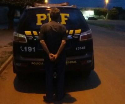 Polícia Rodoviária Federal cumpre mandado de prisão em Três Lagoas