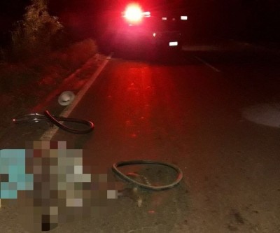 Idoso morre vitima de atropelamento na BR-158