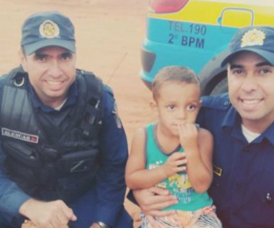 Policiais Militares entregam presente e realizam o sonho de menino de 2 anos 