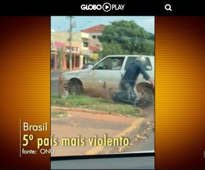 Japonês do Uno Branco se envolve em mais um acidente e é destaque no Bom dia Brasil