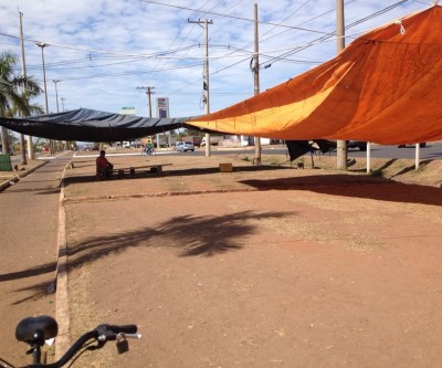 Manifestação dos caminhoneiros termina e motoristas acampados em Três Lagoas seguem viagem