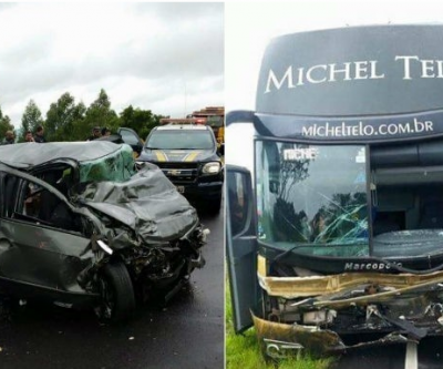 Três pessoas morrem em acidente envolvendo ônibus de Michel Teló