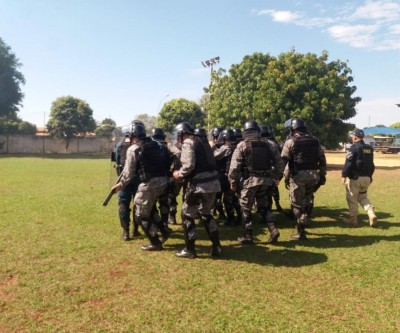 Policiais de Três Lagoas recebem treinamento para atuar em manifestações