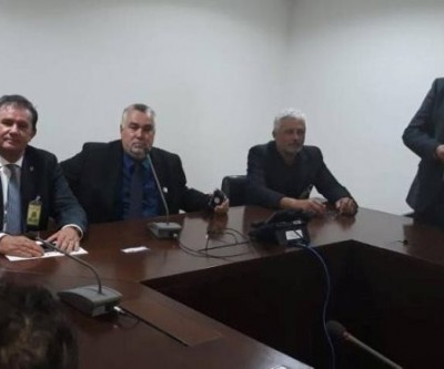 Em Brasília, deputado Eduardo Rocha participa de audiências com prefeitos de Mato Grosso do Sul