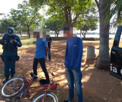 Adolescentes são apreendidos após tentativa de furto