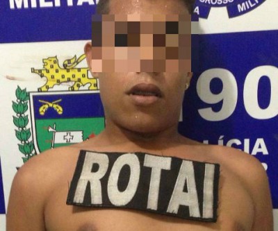 Após denúncia anônima, ROTAI prende suspeito de tráfico