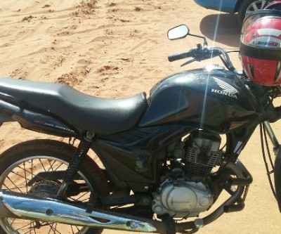 GETAM recupera no bairro Vila Nova moto furtada