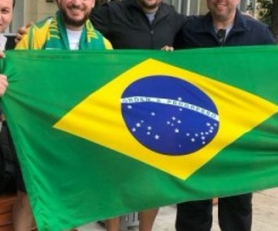 Em Moscou, três-lagoense é só alegria com ingresso das quartas de final