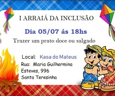 Primeiro Arraiá da Inclusão é realizado em Três Lagoas