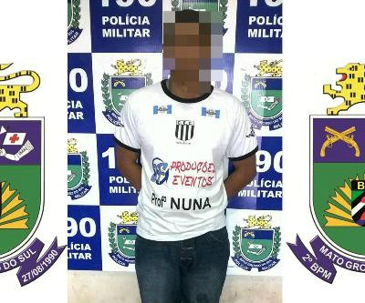Polícia recaptura foragido da Justiça em Três Lagoas