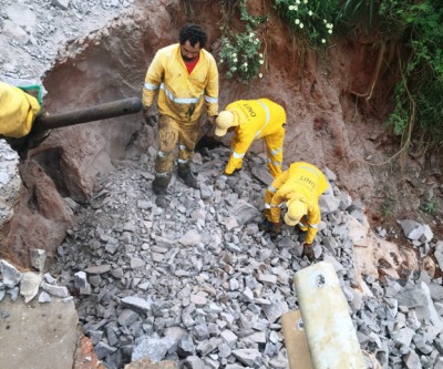 Após matéria, DNIT inicia recuperação em trecho da BR-262 em Três Lagoas