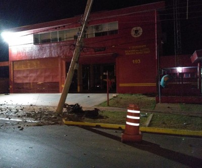 Acidente deixa telefone 193 do Corpo de Bombeiros inoperante