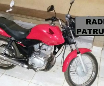 Moto furtada é encontrada na região de uma boate em Três Lagoas 