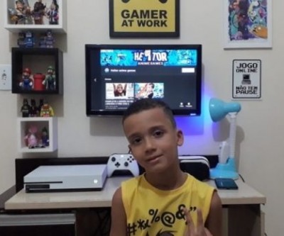 Com apenas sete anos youtuber três-lagoense entrevistará dublador famoso