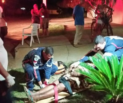 Família que voltava de culto é atropelada no bairro Vila Haro e motorista foge sem prestar socorro