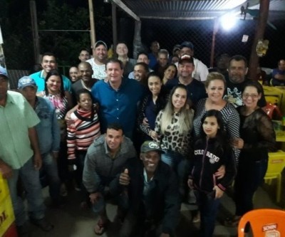 Eduardo Rocha prestigia ato de filiação ao PMDB em Três Lagoas