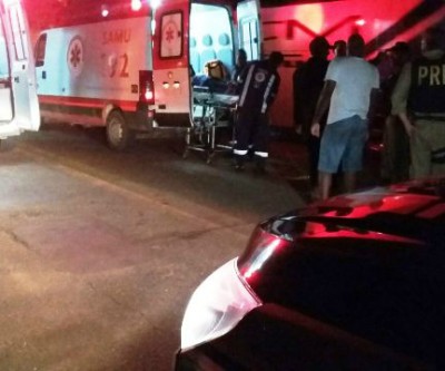Pedestre é socorrido em estado grave após sofrer grave acidente na BR-262 