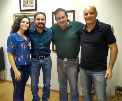 Vereador Andrey dos Reis fecha apoio a pré-candidatura a reeleição do deputado Eduardo Rocha