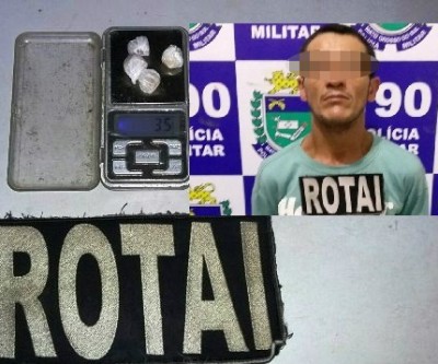 Somente em 2016, eletricista é preso 4 vezes pela prática de tráfico de drogas 
