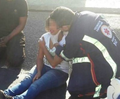 Acidente entre carro e moto deixa uma pessoa ferida em Três Lagoas 