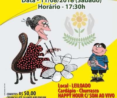 APAE e Lar dos Velhos realizarão Leilão da Fraternidade em Três Lagoas