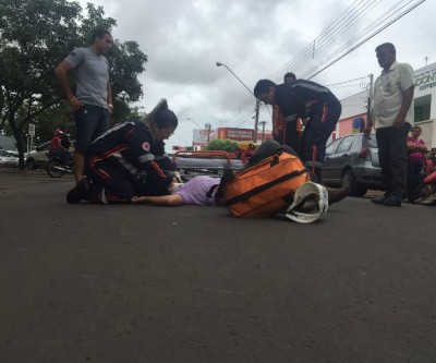 Atropelamento na região central deixa Avenida interditada por 20 minutos