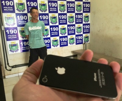 Ex-presidiário é detido após tentar vender iPhone por R$ 100,00