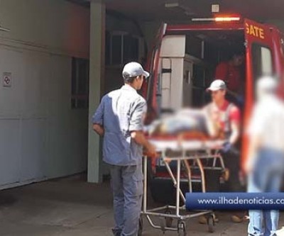 Mais um acidente na rodovia entre Ilha e Itapura