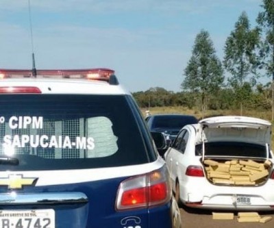  Droga apreendida na MS-289 seria entregue em Três Lagoas