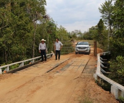 Estradas e pontes da zona rural passam por revitalizações