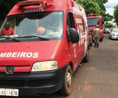 Suposto incêndio em residência mobiliza equipes do Corpo de Bombeiros 