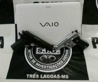 Pistola de delegada que foi furtada é recuperada pela SIG