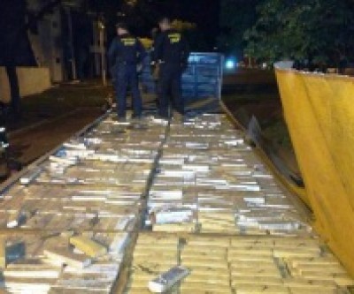 Três-lagoense é preso em Ponta Porã; 1.470 Kg de maconha foram apreendidos 