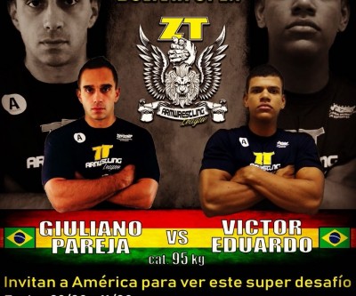 Atleta de Três Lagoas luta na Bolívia pelo cinturão ZT Arm Werstling