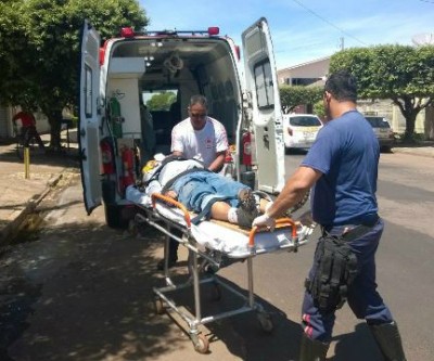 Acidente no Colinos deixa idoso ferido em Três Lagoas 